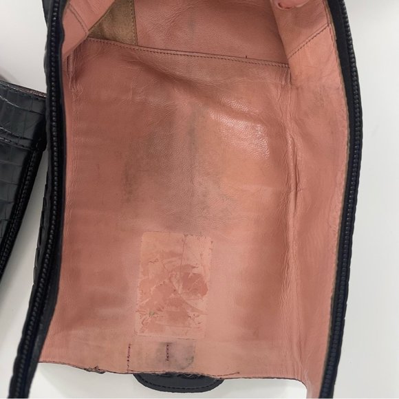 Moschino Alligator Kitten Buckle Accent Heeled Boots Size Euro 36, US 6.0 - Picture 11 of 13